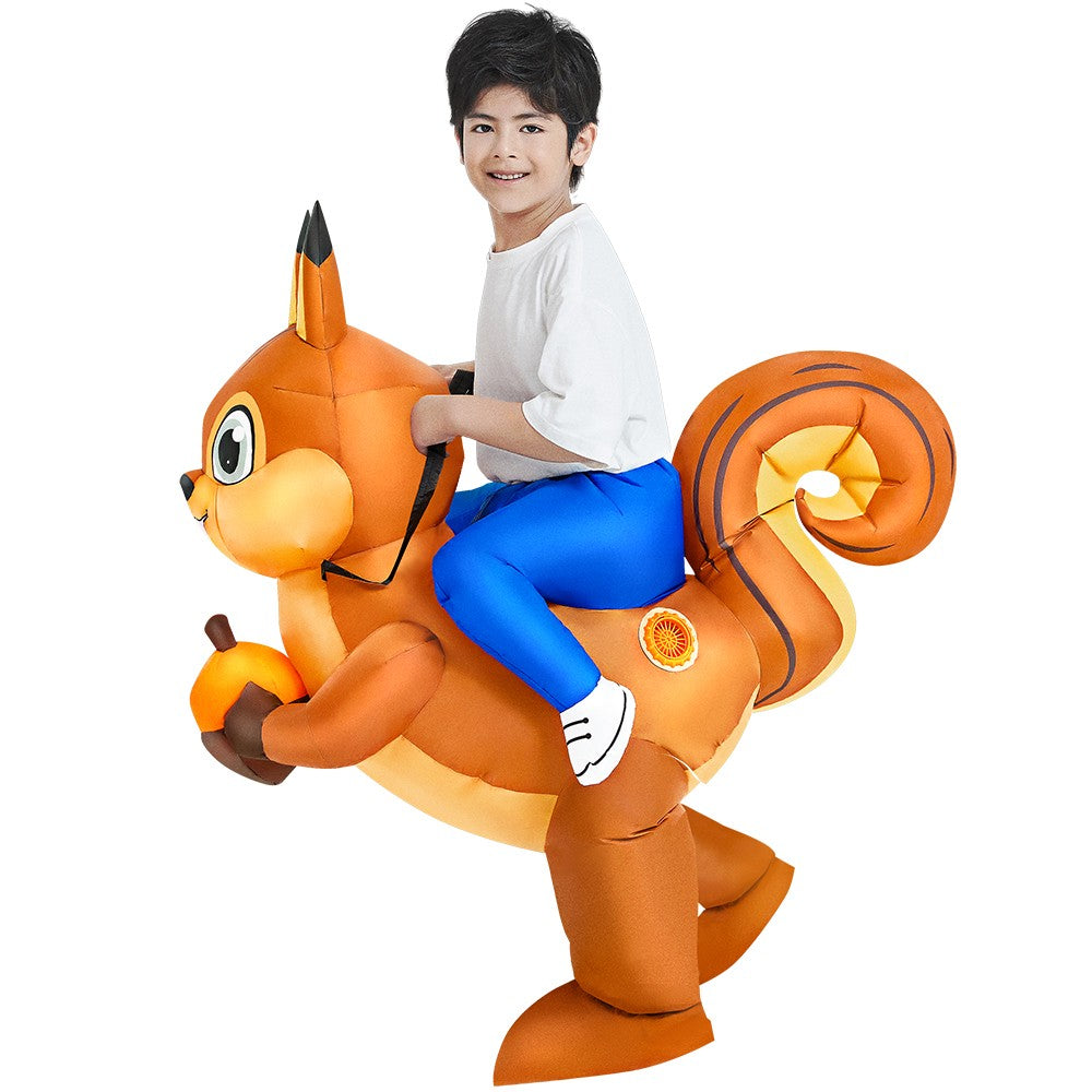 New Riding Animal Inflatable Costume Anime Suits Dress Mascot Purim Halloween Christmas Party Cosplay Costumes for Adult