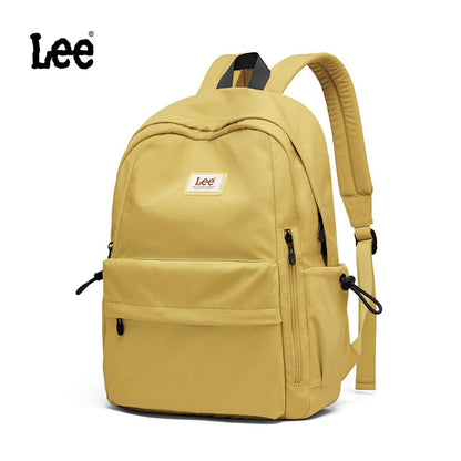 Mochila Leve LEE para Notebook 16 Polegadas Feminina Masculina Oxford, Bolsa Escolar de Ensino Médio de Grande Capacidade, Mochila de Estudante Universitário Adolescente