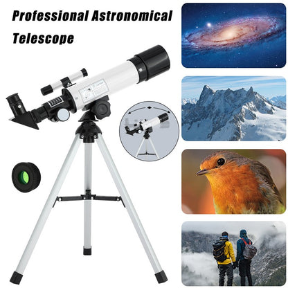 Telescópio astronômico F36050, grande abertura, alta definição, alta ampliação, para observação da lua e estrelas