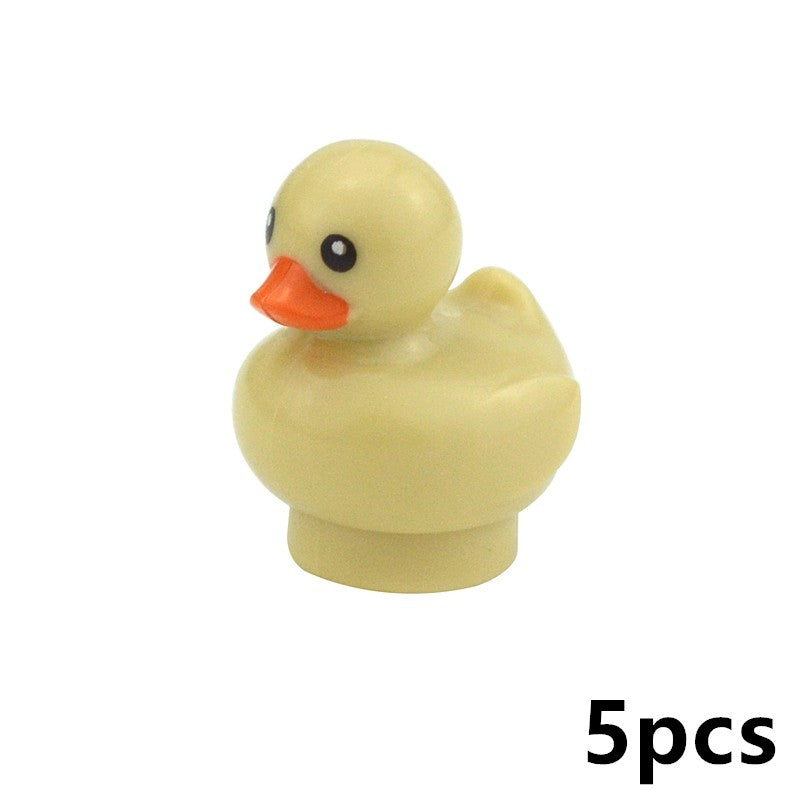 Creative DIY Model cute little Animal MOC Brick Building Blocks Pet Zoo Dog Duck Tortoise Penguin Cat Pig Bird Rabbit Toys