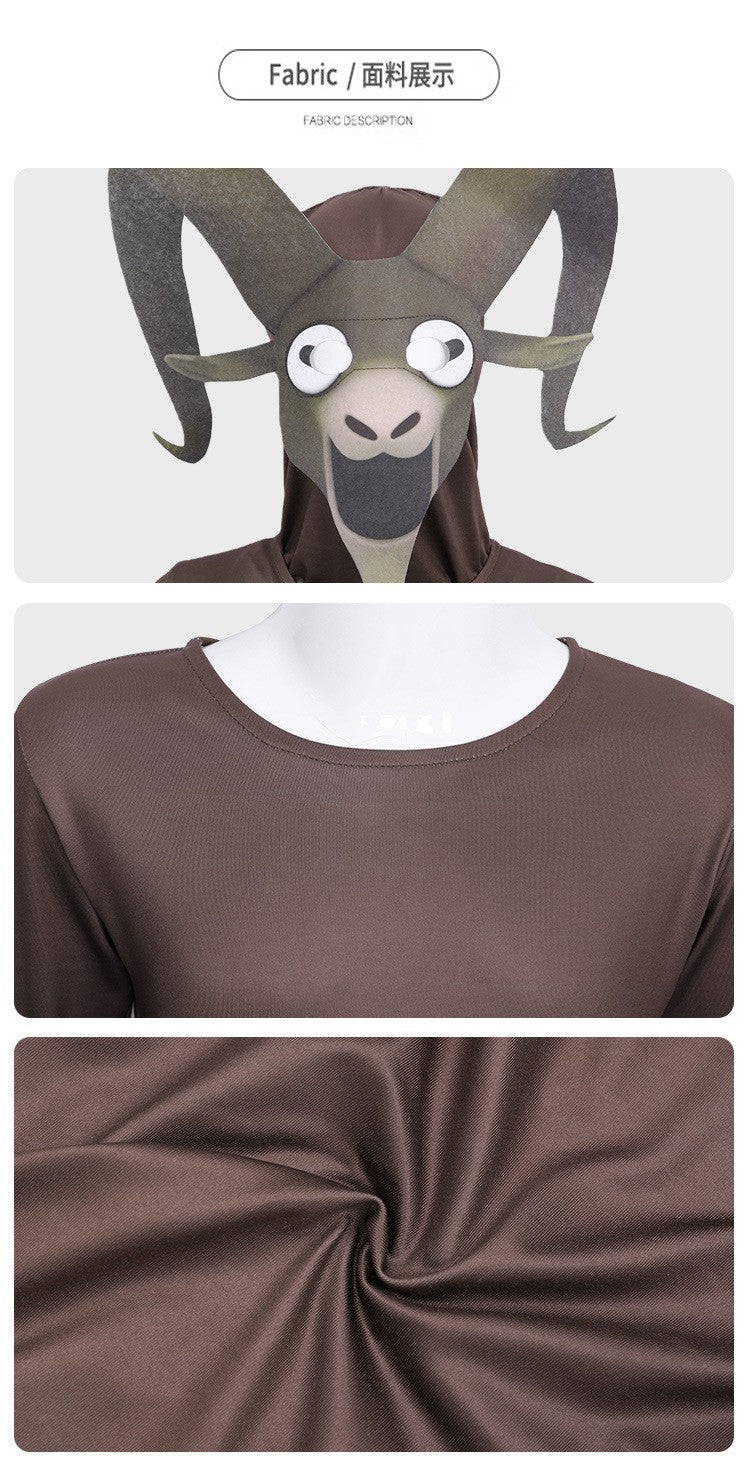 Game 99 Nights in The Forest Owl Monster The Ram Costume Adult Secret The Horror Deer VS Owl Costumes Cartoon Animal Dressing