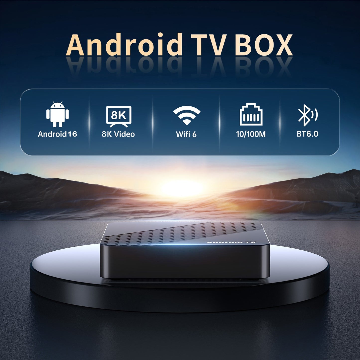 YOZHIXU Smart TV Box X10 RK3518 Android 16 Streaming Media Player Quad Core Cortex A53 Ram 4GB 8GB Rom 64GB 128GB Set Top Box