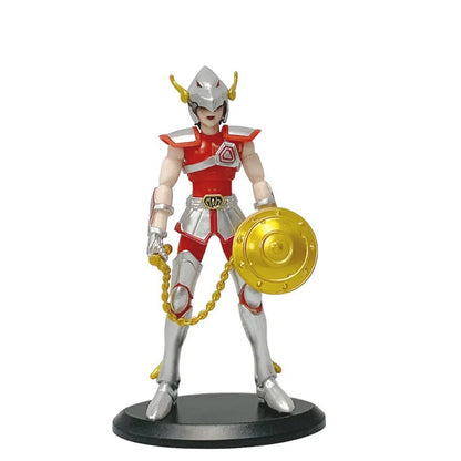 Saint Seiya Action Figurine Ikki Hyoga Seiya Shiryu Standing Myth Cloth Knights of The Zodiac Figures Model Toys Children's Gift