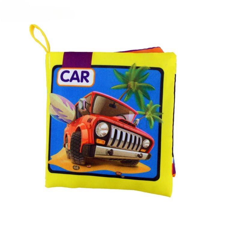 Livro de Pano Macio para Bebês 0-36M Brinquedo de Aprendizagem Precoce Interativo para Pais e Filhos Brinquedo Educativo Montessori de Marionete Presente para Meninos e Meninas