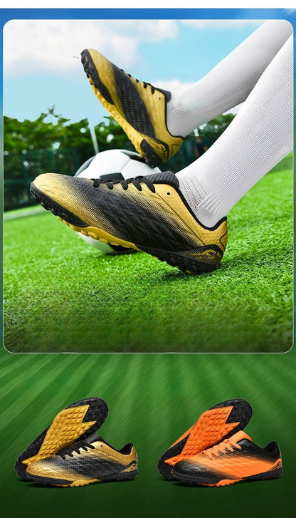 Unisex Soccer Cleats for Youth Comfortable Breathable Football Shoes for Match Training