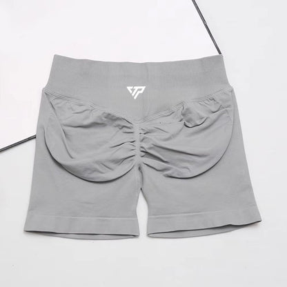 High Quality Women's Sports Stretch Fitness Shorts Yoga Training Running Pilates Tight Yoga Shorts