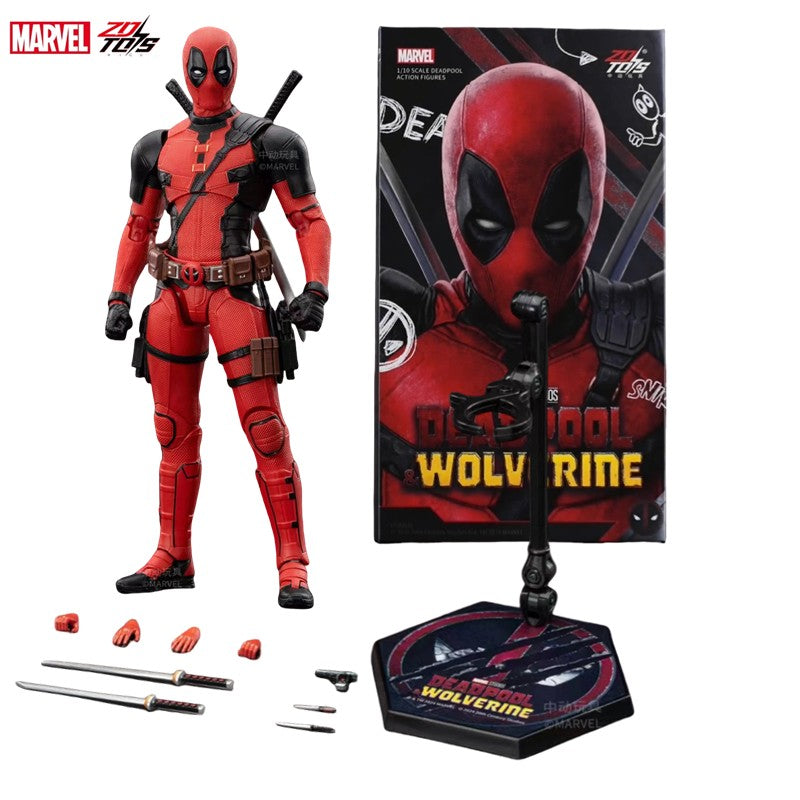 ZD Toys Deadpool & Wolverine Bonecos de Ação Deadpool na Caixa Wolverine Coleção Bonecos de Ação Adultos Brinquedo Infantil