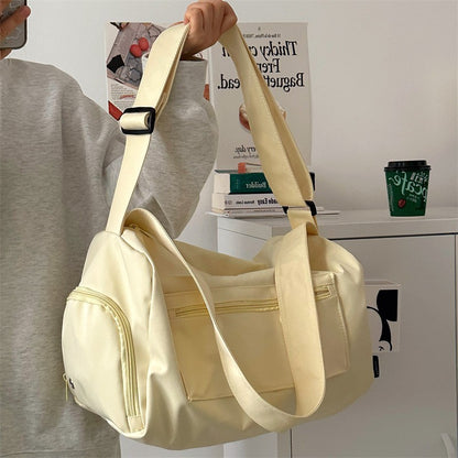 Large Crossbody Travel Tote Bags for Women 2024 Canvas Shoulder Messenger Bag Sports Yoga Satchels Fashion Woman Handbag