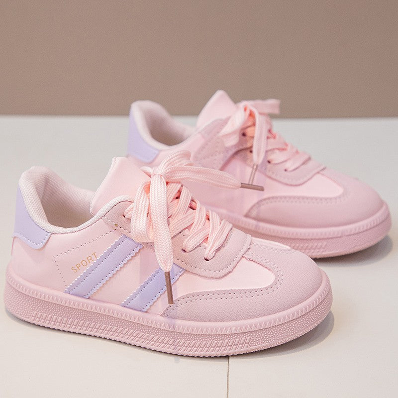 Children Tennis Shoes 2025 New Simple Kids Sneakers for Girls Patchwork Non-slip Boys Causal School Running Sneakers Non-slip