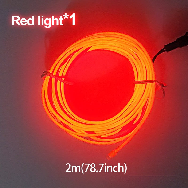 BLALION 12V Motorcycle LED Ambient Decorative Strip Light Car DRL Styling Flexible Atmosphere Lights APP Control Waterproof Lamp