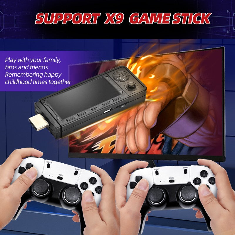 VILCORN 1PC/2PCS 2.4G Wireless Gamepad for M15 & X9 Game Stick Plug & Play Game Controller for SF3000HD Handheld Console Gaming