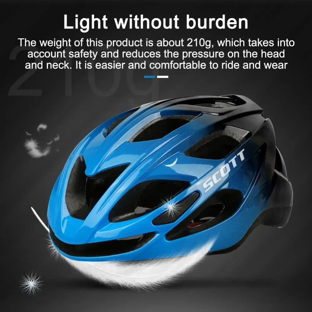 Capacete de ciclismo para homem e mulher com 18 aberturas de ventilação, alça ajustável e espuma EPS, certificado CPSC/CE para bicicleta de estrada, MTB, deslocamento.