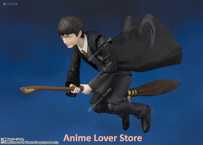 Em estoque 100% Bandai Original S.H.Figuarts SHF Harry Potter Ron Weasley Hermione Jean Granger Severus Snape Bonecos Anime Brinquedo