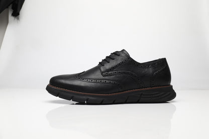 BHKH Male Sneakers Autumn/Winter traf Leather Men Casual Shoes Business Work Office Lace-up Dress shoes For Men Size47