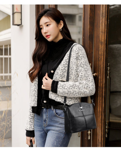 High Quality Leather Shoulder Bags for Women Small Cossbody Bag Women Bags Luxury Designer Female Purses and Handbags Sac A Main