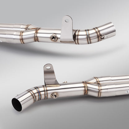 For Z900 Ninja 900 (2025-2026 Z900-SEstainless steel 2 oxygen sensor front exhaust, connected to the original car exhaust system