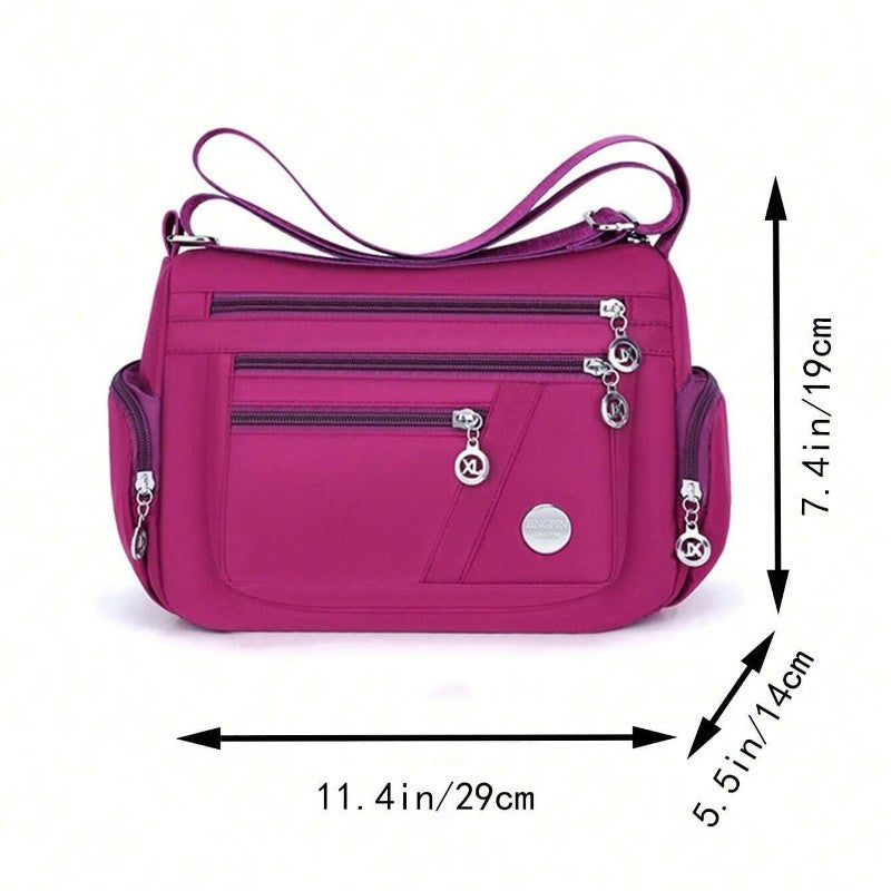 Women Nylon Waterproof Bag Messenger Bags For Lady Crossbody Large Capacity Travel Shoulder Bag Casual Handbags High Quality