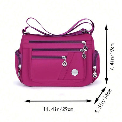 Women Nylon Waterproof Bag Messenger Bags For Lady Crossbody Large Capacity Travel Shoulder Bag Casual Handbags High Quality