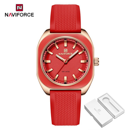 NAVIFORCE Elegant Watch For Women Fashion Quartz Wristwatch Woman Watches Ladies Festival Valentine's Day Gift Clock Reloj Mujer