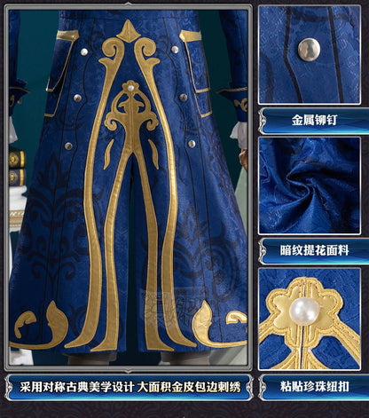 Identity V Hermit Matriculation Gift Cosplay Costume Retrace Series Gentleman Rare Outfit Full Set For Men