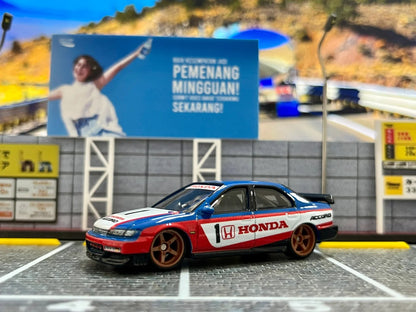 Genuine Hot Wheels Premium Cars Boulevard 96 HONDA ACCORD 1:64 Modelo de Carro Diecast Veículo de Liga Brinquedos Colecionáveis Presente para Meninos