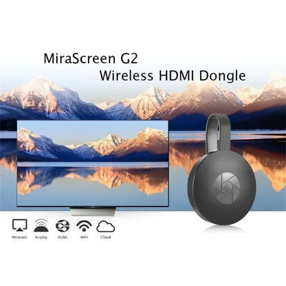 Chromecast Google WiFi HDMI Dongle HD 1080P/4K Media Streamer TV Stick para Smart TV iOS Android Casa Inteligente Entretenimento