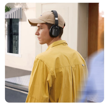 Baseus Bowie H1i Wireless Headphones Bluetooth 5.3 Active Noise Cancellation Headsets Overhead Hi-res Spatial Audio Headphone