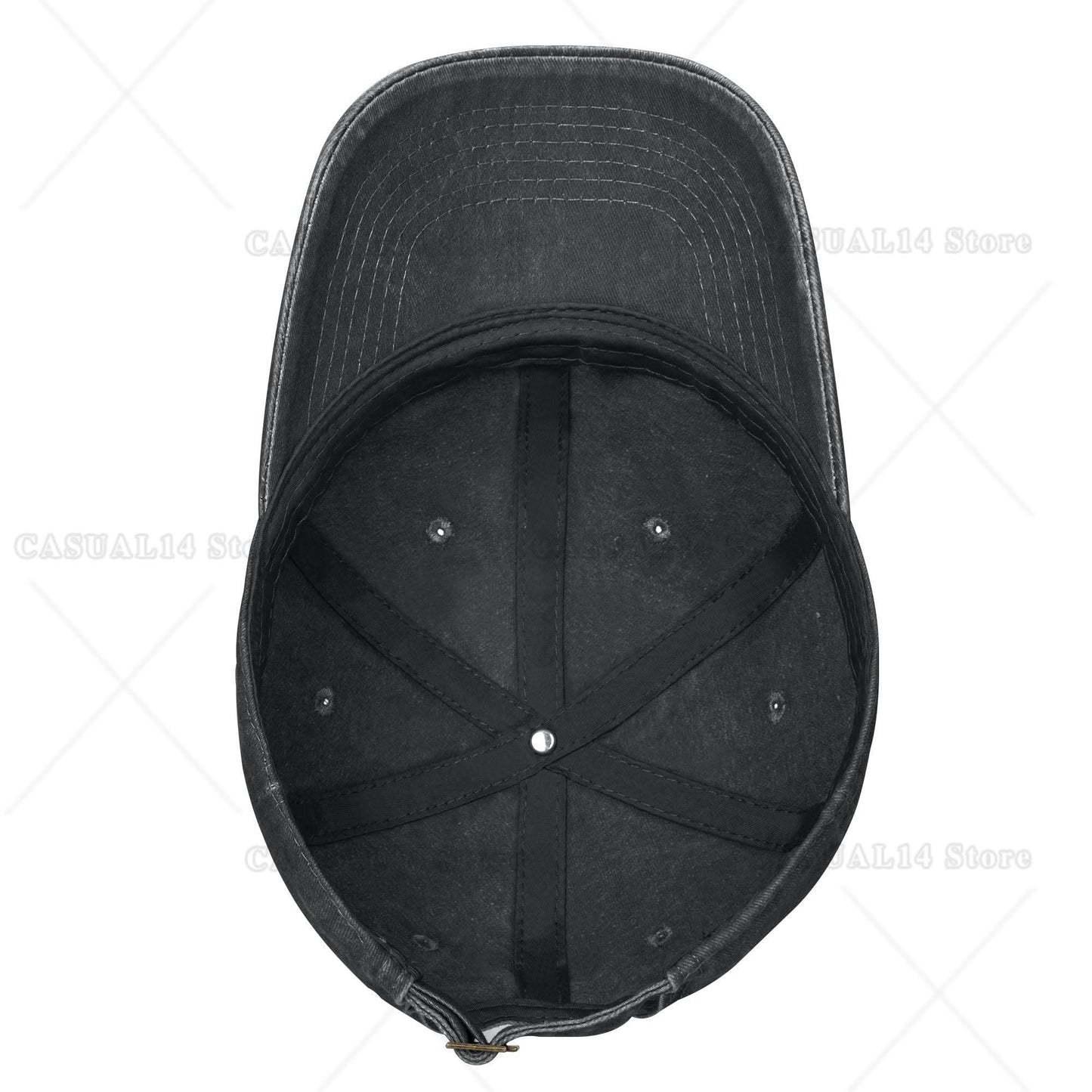 Boxing Panda Vintage Washed Cotton Baseball Caps Men Women Adjustable Unstructured Dad Hat