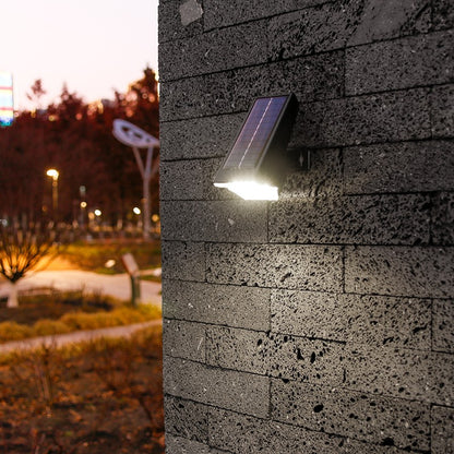 10 LEDs Solar Spotlight Outdoor, 180° Adjustable Waterproof & Anti - aging Ground/Wall Mount, for Garden Yard Landscape Lighting