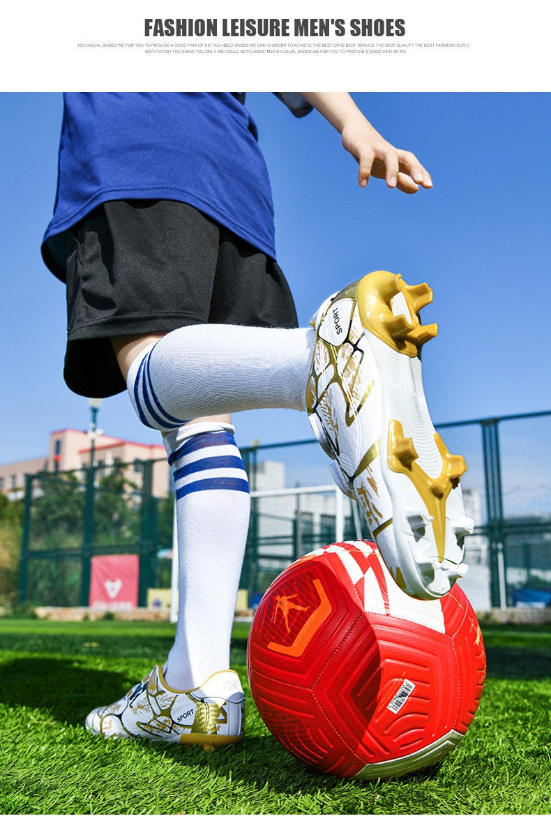 New Kids Football Boots Non Slip Professional Fast Children Football Shoes Original Boys Soccer Shoes Indoor Match Ultralight