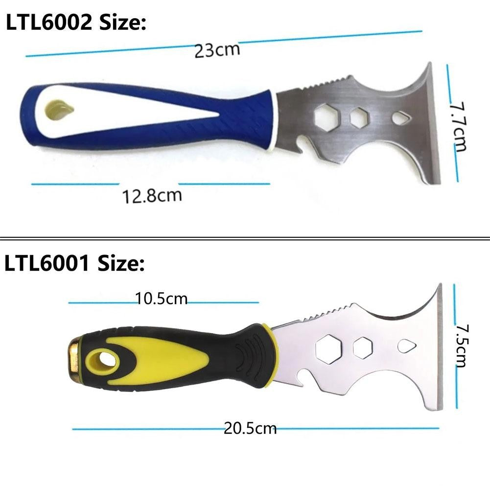 Espátula Multiuso 15 Em 1 Raspador De Tinta De Aço Removedor Ferramenta De Construção Para Papel De Parede Abridor De Lata Ferramenta Caseira DIY