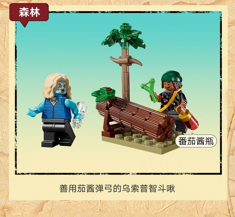 Lego One Piece 75638 Batalha no Paraíso do Dragão Blocos de Montar Educacionais Brinquedo Presente de Dia das Crianças para Meninos e Meninas