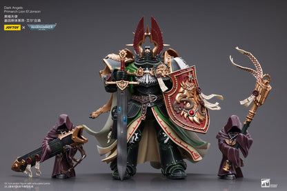 JOYTOY Warhammer 40,000 Figura de Ação 1/18 Dark Angels Primarch Lion El'Jonson Modelo Militar Anime