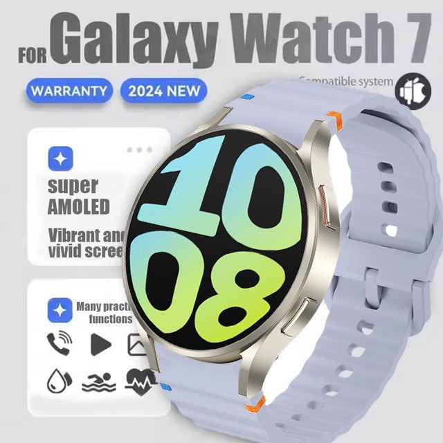 2025 New Watch 7 Classic GPS Sports Smartwatch1.5inch AMOLED HD Screen Voice Assistant Bluetooth Call Smart Watch For Men Women