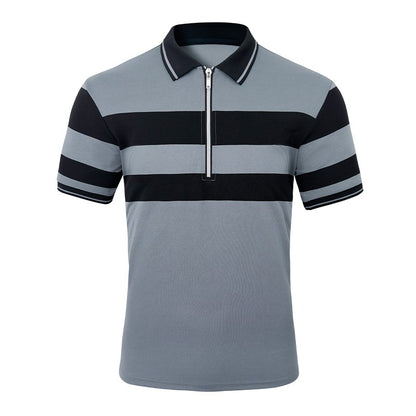 2025 Men's Summer Short Sleeve Polo Shirts Casual Breathable Comfortable Polo Shirt Print High Quality Male T-Shirt Dropshipping