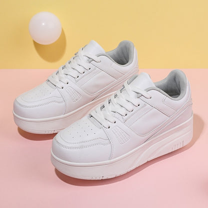 4 Wheel Skate Roller Shoes For Boys Girls Pulleys Sneakers Casual Outdoor Sports Slide Shrink School Students Walking Shoes