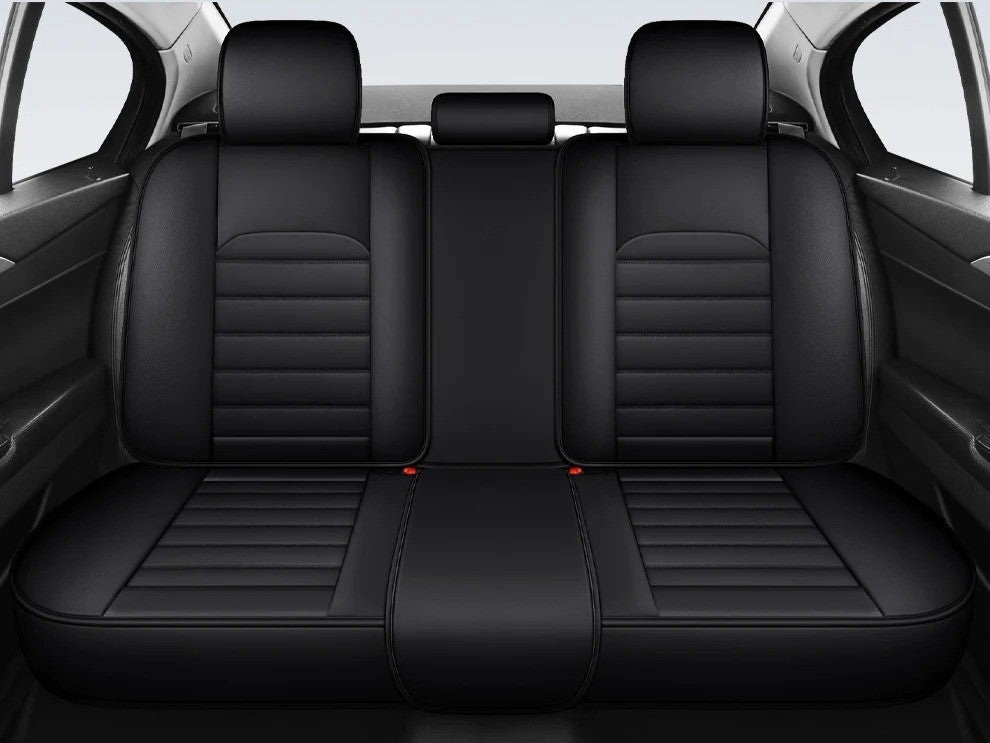 Capas de Couro Ultra Confortáveis e Duráveis para Bancos de Carro – Artesanato Premium, Todas as Estações, Ajuste Universal para a Maioria dos Veículos