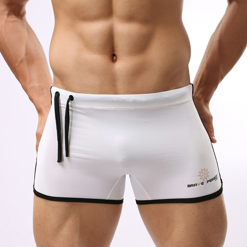 Men's Surf Board Shorts Beachwear Swimming Trunks Men U Convex Pouch Boxer Shorts Bikni Male Panties Underpants