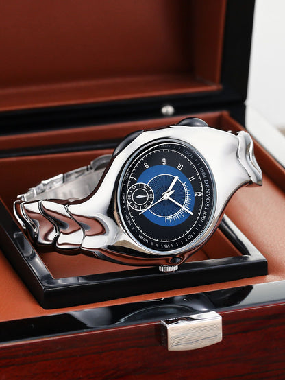 Alien Twist Original Watch Distorted Y2K Watch Men quartz watch Fashion Trendy Retro Watch  Sports Niche Personality Design