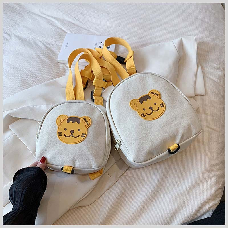 Mochilas Infantis de Lona, Bolsas Escolares de Jardim de Infância, Urso, Coelhinho, Coreana, Antiperda, Bolsas Infantis para Meninas, Meninos, Mochilas Infantis para Viagem