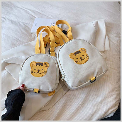 Mochilas Infantis de Lona, Bolsas Escolares de Jardim de Infância, Urso, Coelhinho, Coreana, Antiperda, Bolsas Infantis para Meninas, Meninos, Mochilas Infantis para Viagem