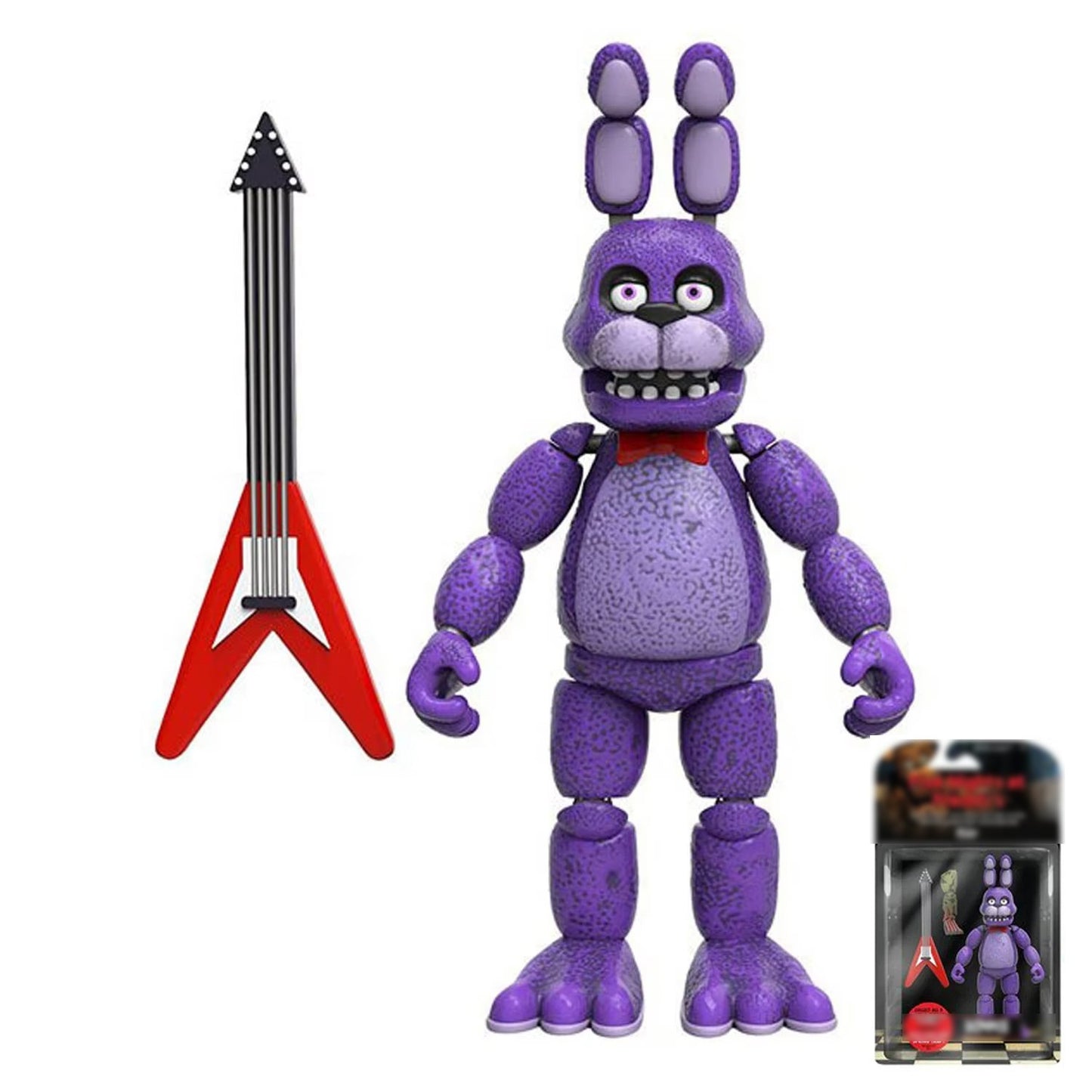 Figuras FNAF de 14cm Nightmare Freddy Bonnie Foxy Chica Boneco Articulado Blacklight Freddy Frostbe Coleção de Brinquedos