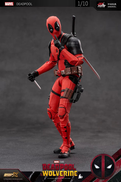 ZD Toys Deadpool & Wolverine Bonecos de Ação Deadpool na Caixa Wolverine Coleção Bonecos de Ação Adultos Brinquedo Infantil