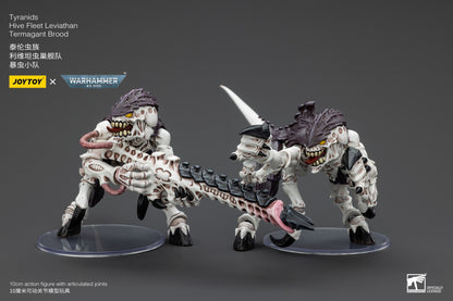 [EM ESTOQUE]JOYTOY Warhammer 40K Action Figure Tyranids Hive Fleet Leviathan Anime figures Brinquedos
