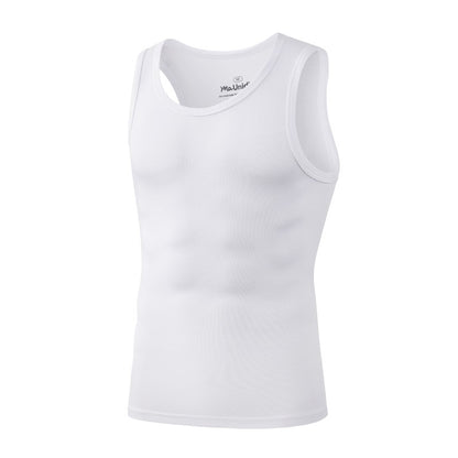 3Pcs/Pack Solid Color Men's Tank Top Sleeveless Undershirts Men Vest Gym T-Shirt High Quality Bamboo Fiber Man Singlets Sports