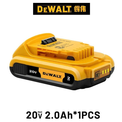 Bateria Original DeWALT 20V/60V 6Ah 9Ah MAX FlexVolt para Ferramenta Elétrica DCB606 DCB205 DCB206 DCB209 DCB182 com Carregador