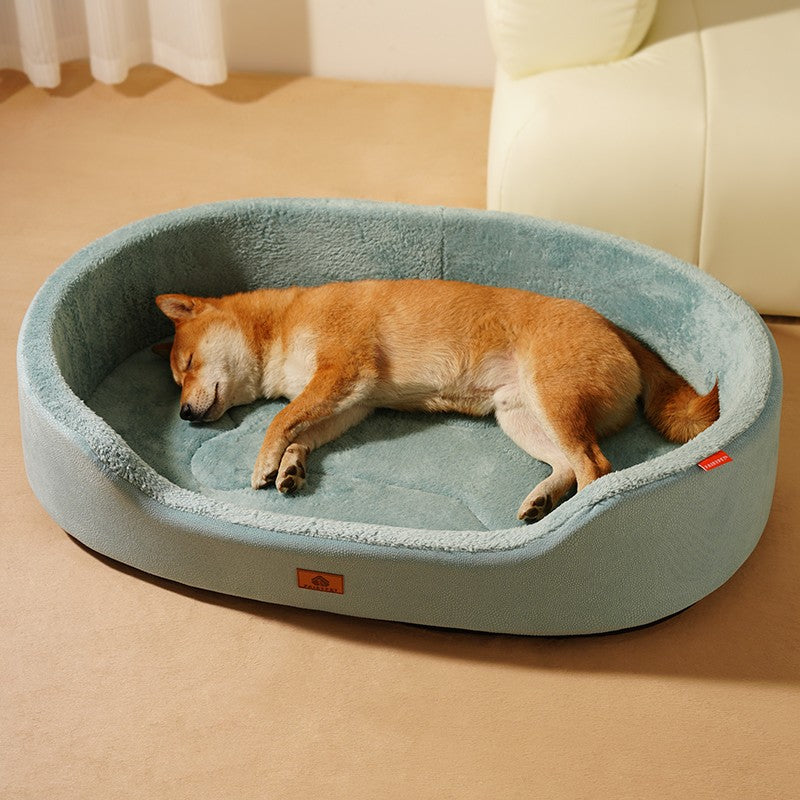 Camas de cachorro para cães grandes, cama ortopédica de inverno para cães de porte médio e grande, cama de sofá grande à prova d'água para animais de estimação