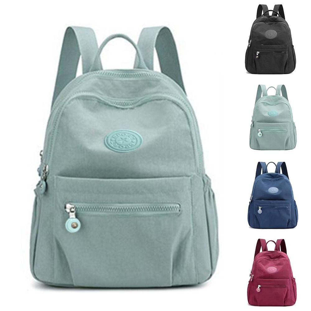 Bolsa de Ombro Casual Grande Capacidade Mochila Estudantil Impermeável Leve Mini Mochila Pequena Resistente ao Desgaste Viagem