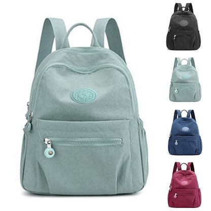 Bolsa de Ombro Casual Grande Capacidade Mochila Estudantil Impermeável Leve Mini Mochila Pequena Resistente ao Desgaste Viagem