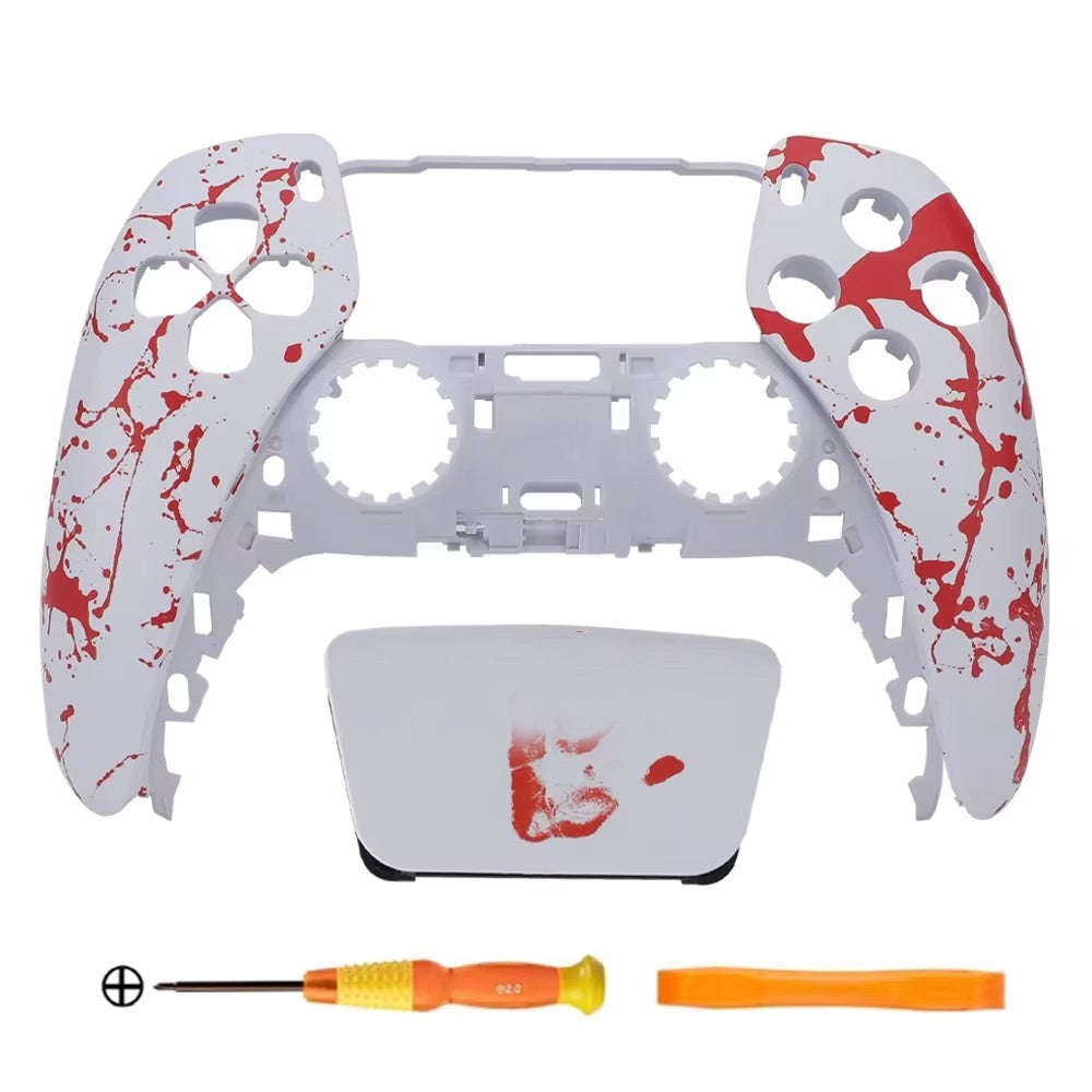 Replacement Front Shell with Touchpad For PS5 DualSense Controller BDM-010/020/030/040/050 Faceplate Housing DIY Custom Mod